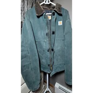 Carhart J22 Coat Men 2XL Quilted Lined Artic Jacket Workwear USA Vintage